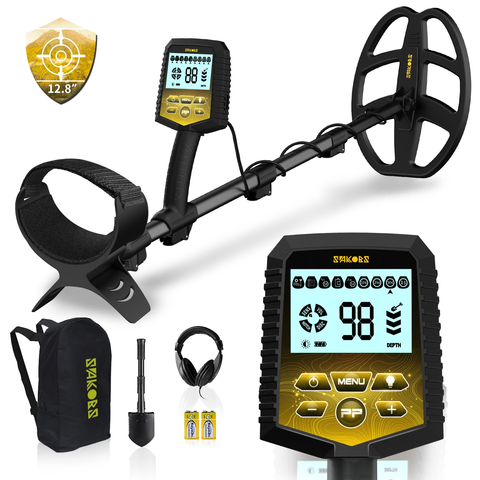 Amazon.com : SAKOBS Metal Detector for Adults, Professional
